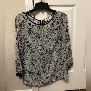 🦃 LOFT floral blouse